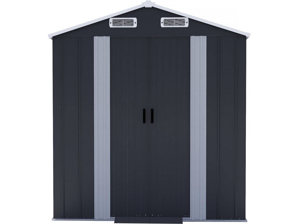 Habitat Et Jardin - Abri De Jardin En Métal Avec Porte Coulissante "boston" - 2,17 M² - Gris -habitat Et Jardin - Image 4
