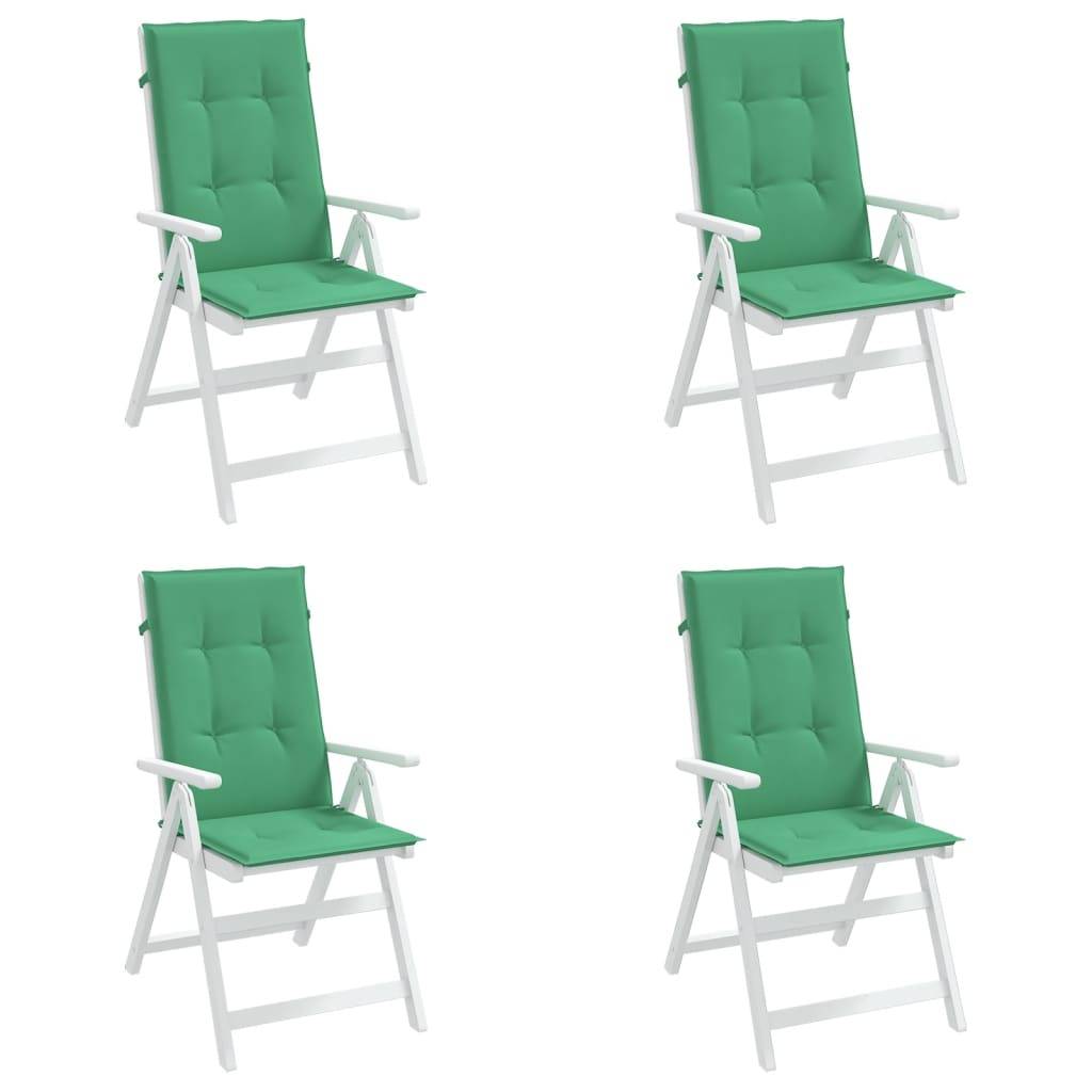 Prolenta Premium - Coussins de chaise de jardin polyester vert 120 x 50 x 3 cm - Prolenta premium p330.4 - Image 4