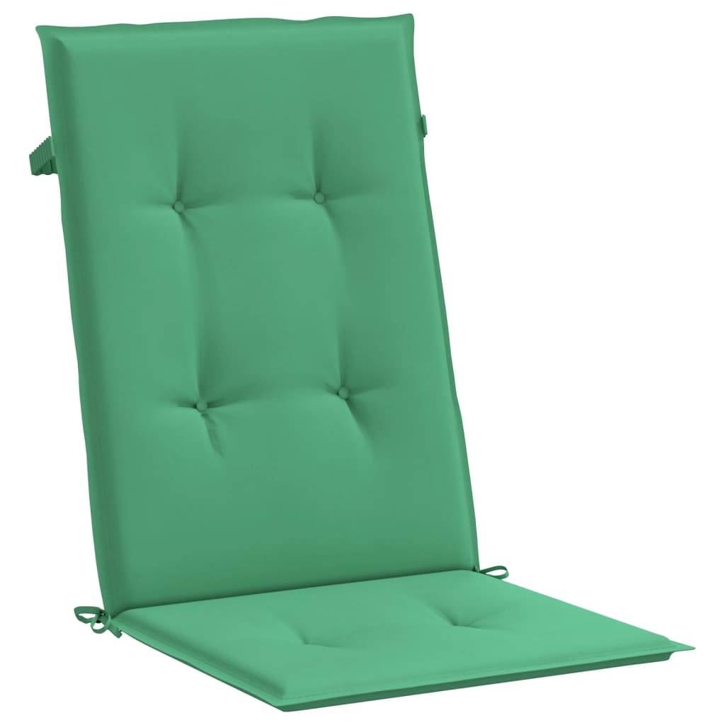 Prolenta Premium - Coussins de chaise de jardin polyester vert 120 x 50 x 3 cm - Prolenta premium p330.4 - Image 5