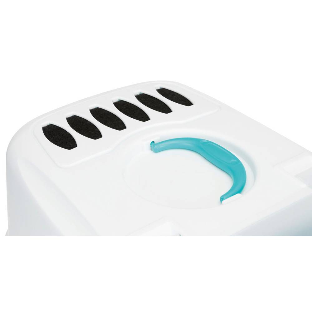 animallparadise - Maison de toilette, Vico Open Top turquoise 40 x 56 x 40 cm pour chat. - Image 4