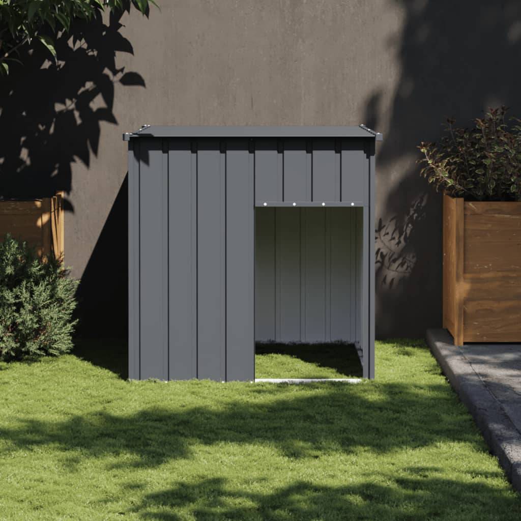Niche plastique acier anthracite 110 x 103 x 109 cm - Prolenta premium p382.8 - Image 2