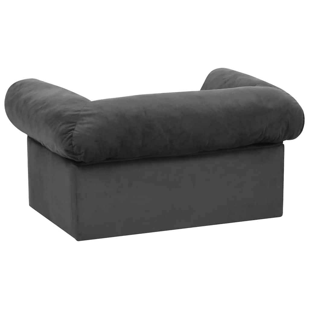 Panier velours gris 75 x 50 x 38 cm - Prolenta premium p377.4 - Image 6