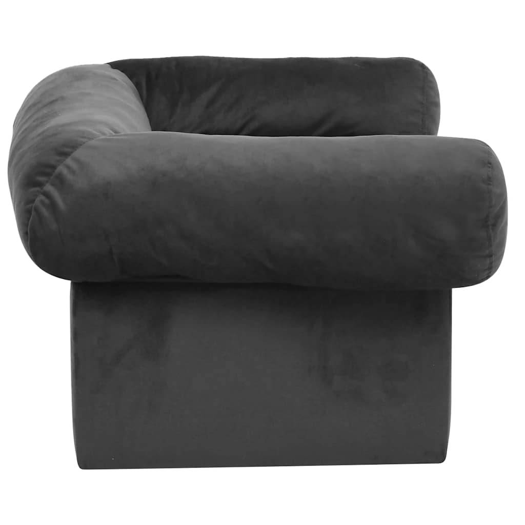 Panier velours gris 75 x 50 x 38 cm - Prolenta premium p377.4 - Image 5