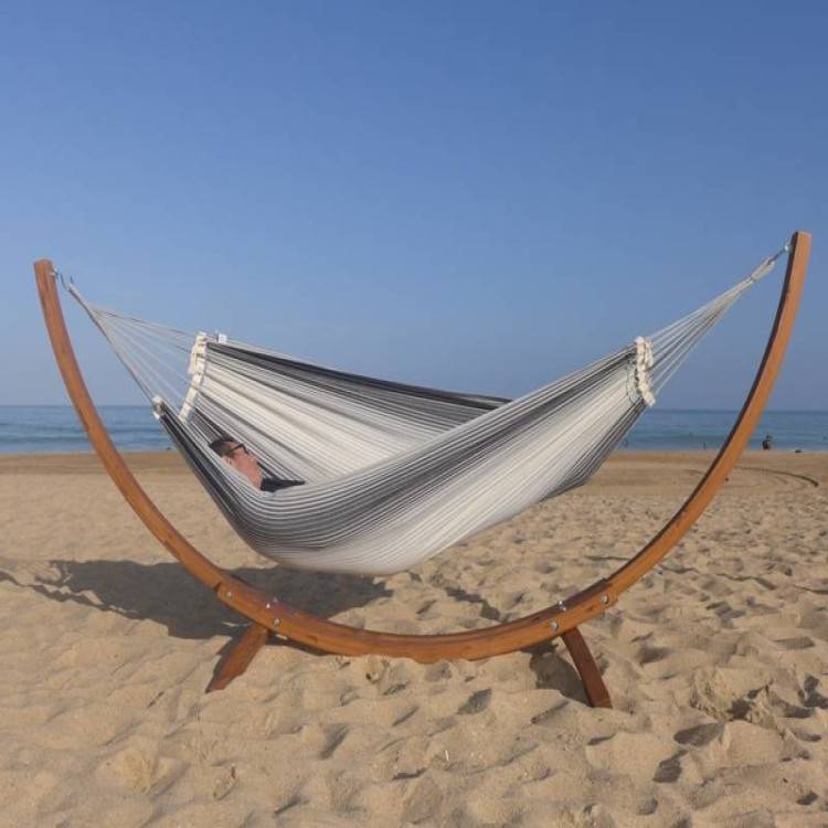 Tropical Hamac - Support hamac Latino Relax L 3 gris - Tropical Hamac - Image 7