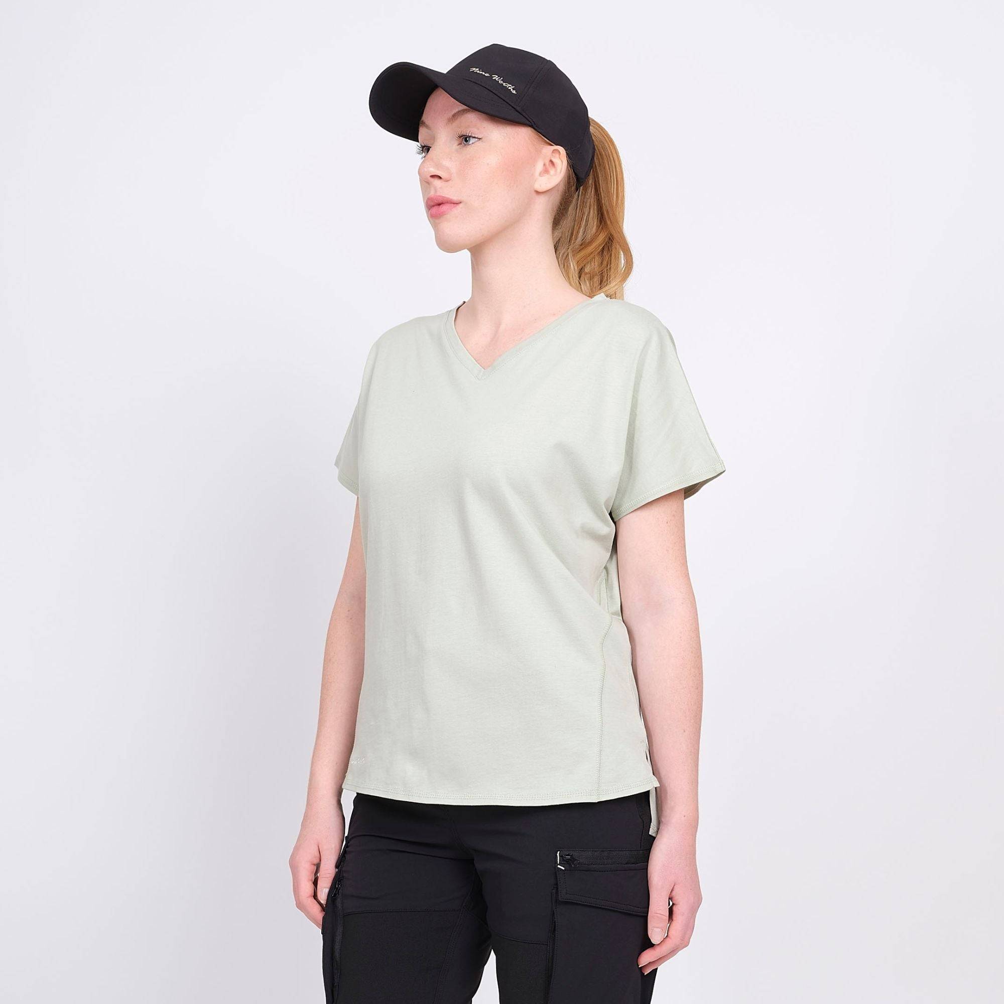 Nineworths - BLAIR - T-SHIRT MANCHES COURTES DE TRAVAIL - 1164 | Amande - Image 1