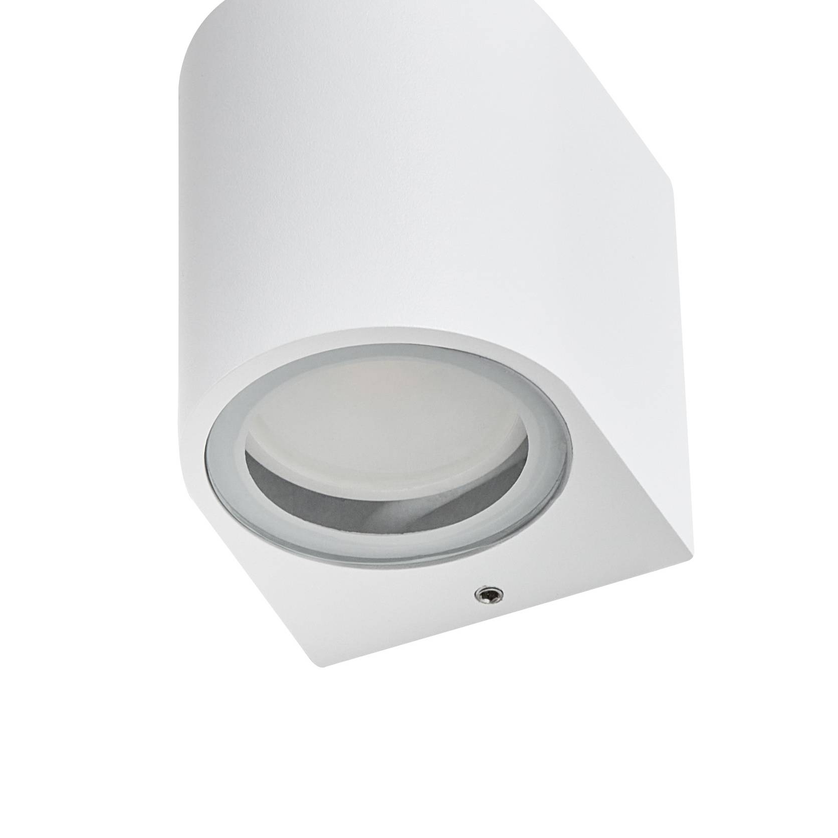 Beliani - Lampe murale pour l'extérieur Aluminium Blanc AVIA - Beliani - Image 6