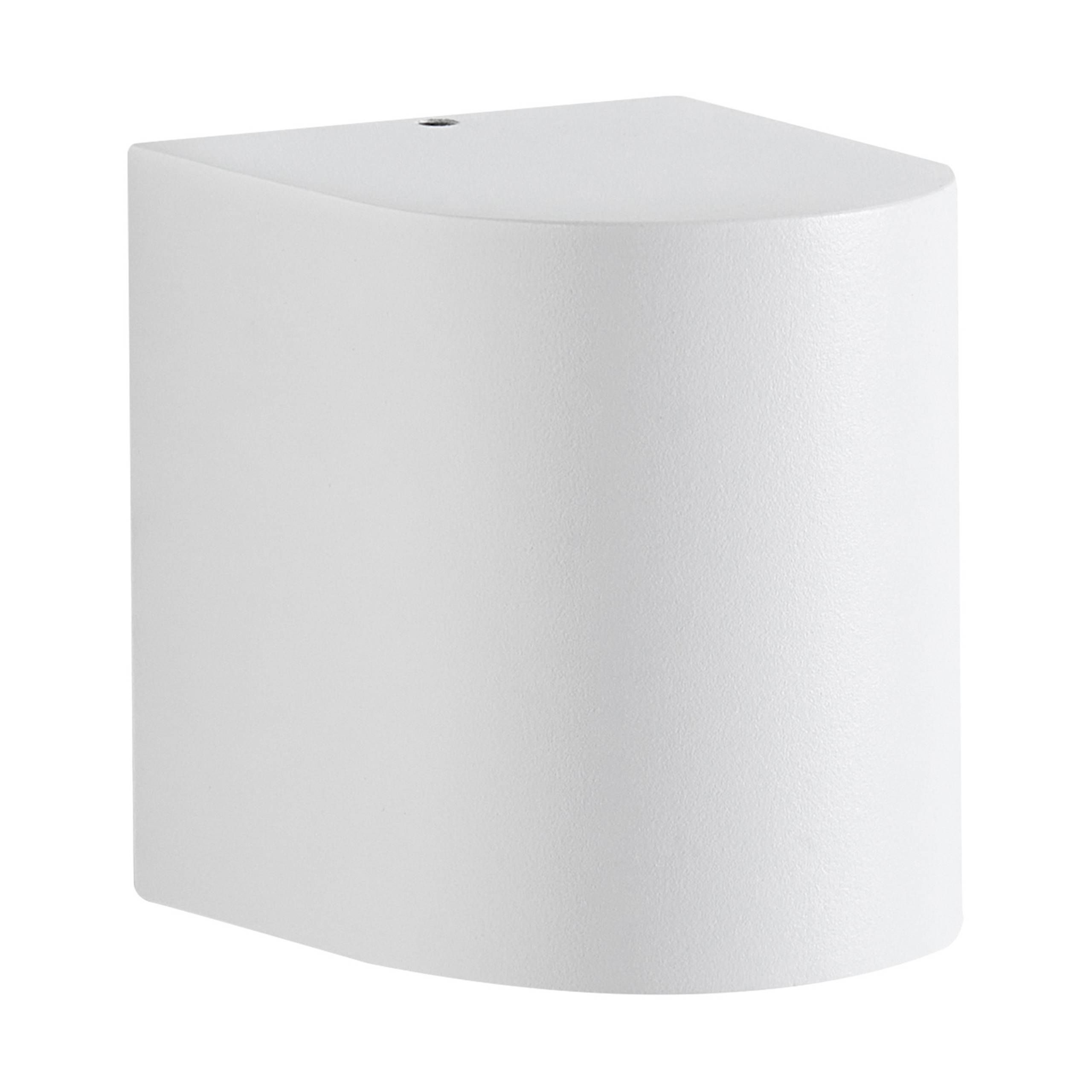 Beliani - Lampe murale pour l'extérieur Aluminium Blanc AVIA - Beliani - Image 4