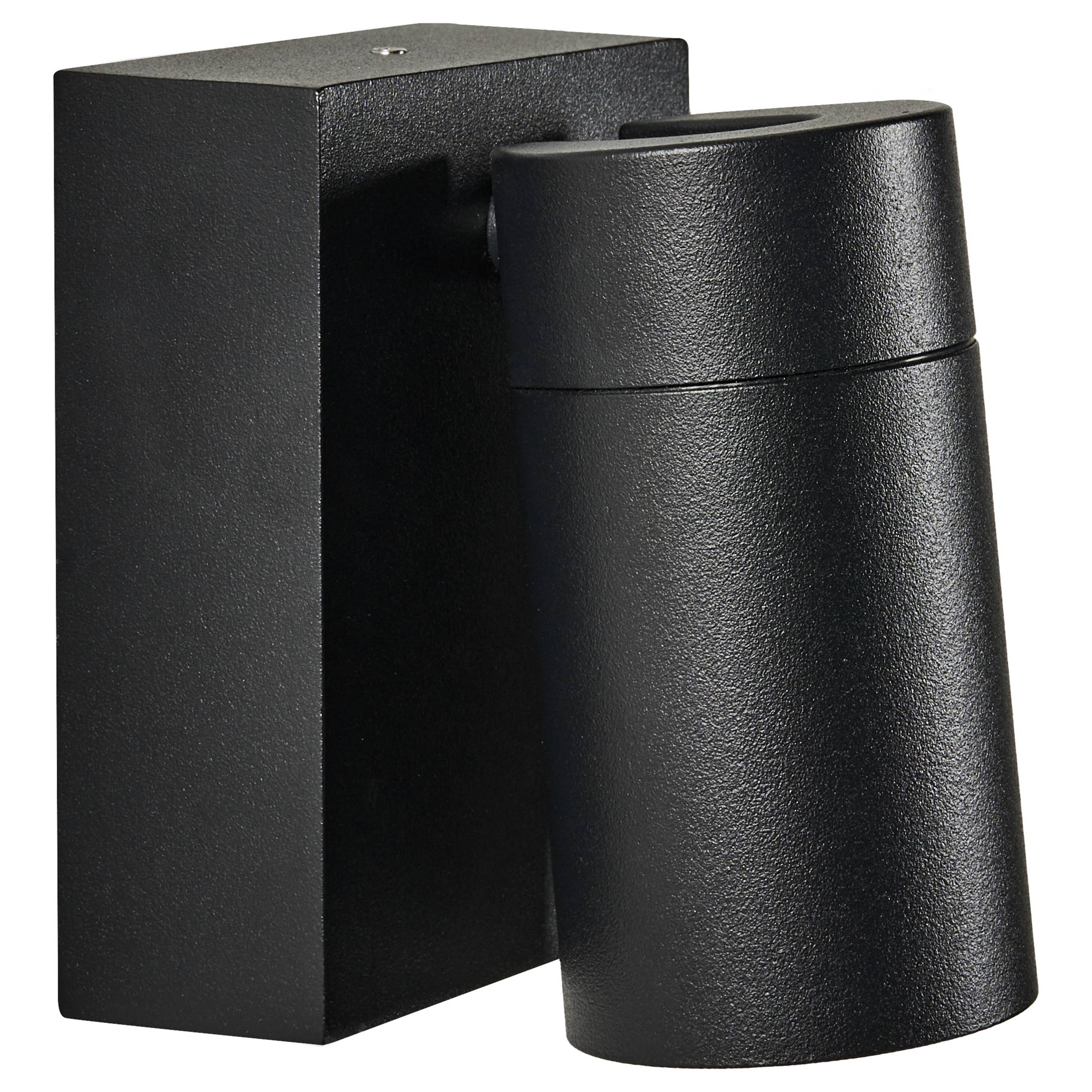 Beliani - Lampe murale pour l'extérieur Aluminium Noir MANOR - Beliani - Image 5