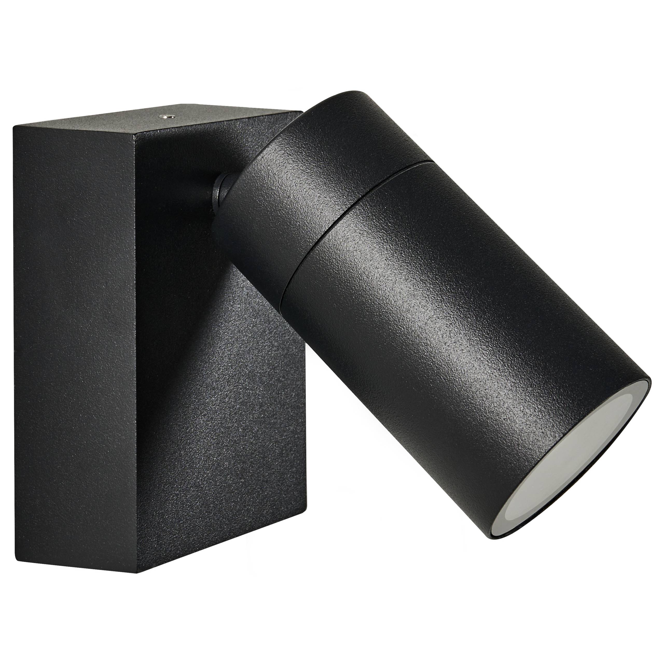 Beliani - Lampe murale pour l'extérieur Aluminium Noir MANOR - Beliani - Image 4