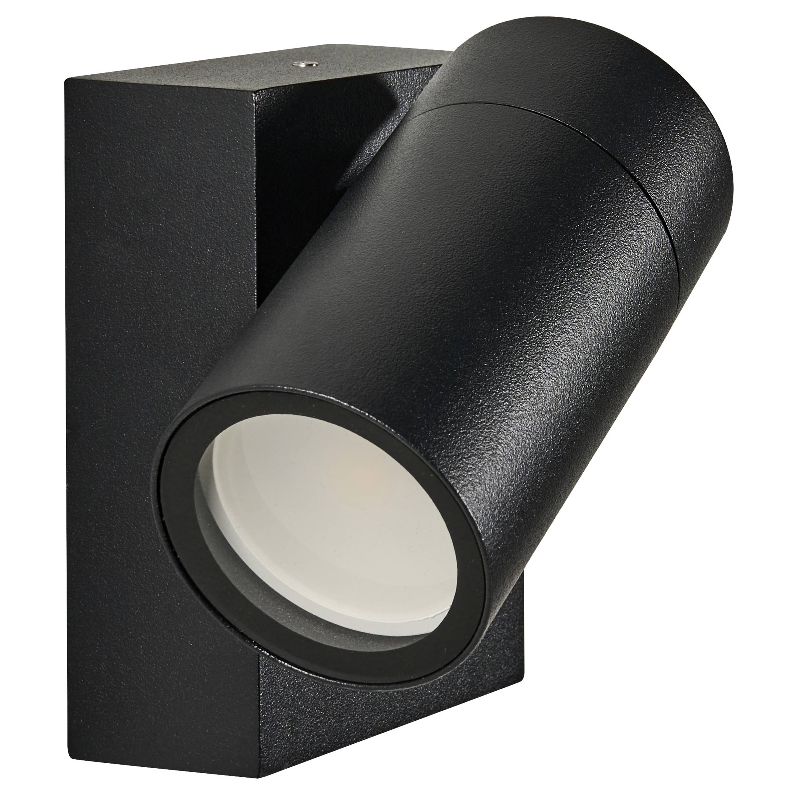 Beliani - Lampe murale pour l'extérieur Aluminium Noir MANOR - Beliani - Image 6