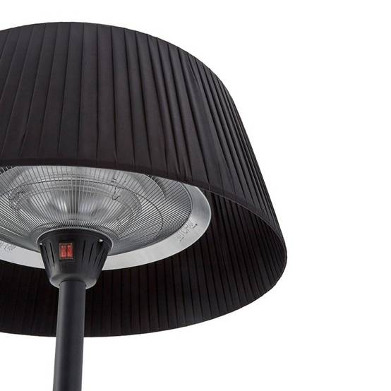 Favex - Parasol chauffant électrique Sirmione Noir - FAVEX - Extérieur - 3 Puissances de Chauffe - 74 x 74 x 224 cm, Noir - Image 3