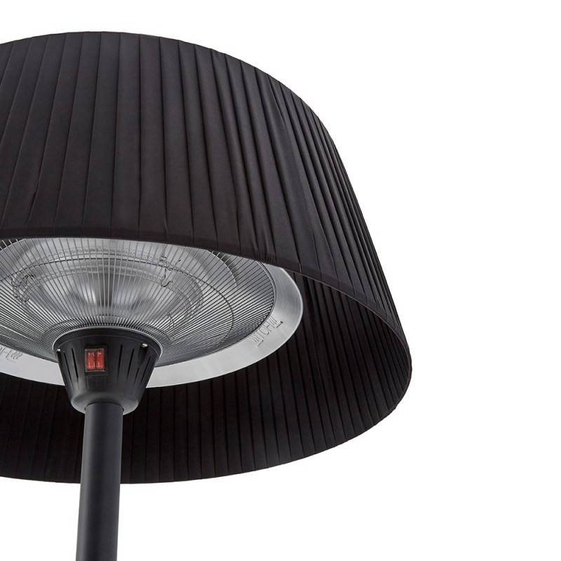 Favex - Parasol chauffant électrique Sirmione Noir - FAVEX - Extérieur - 3 Puissances de Chauffe - 74 x 74 x 224 cm, Noir - Image 3