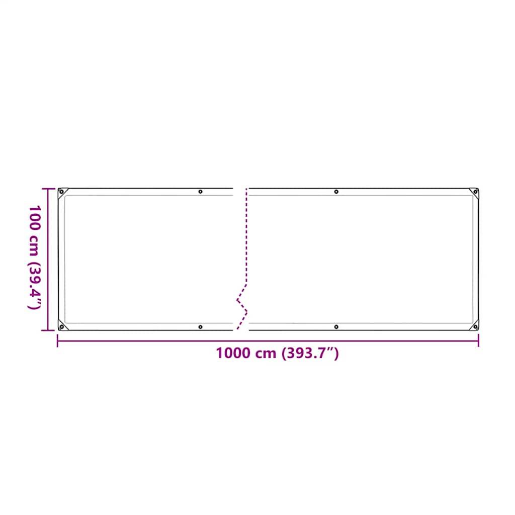 Vidaxl - Housse de protection plantes avec œillets 1x10 m polyéthylène vidaXL 3308683 - Image 3