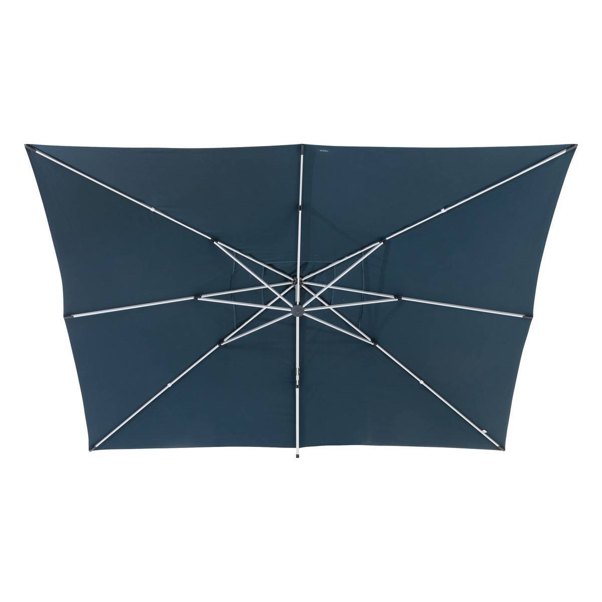 Hesperide - Parasol déporté rectangulaire "Equador" pétrole 4x3m Hespéride - Image 2