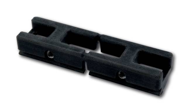 Gâche double nylon FAPIM pour profiles gorge européenne - 4115