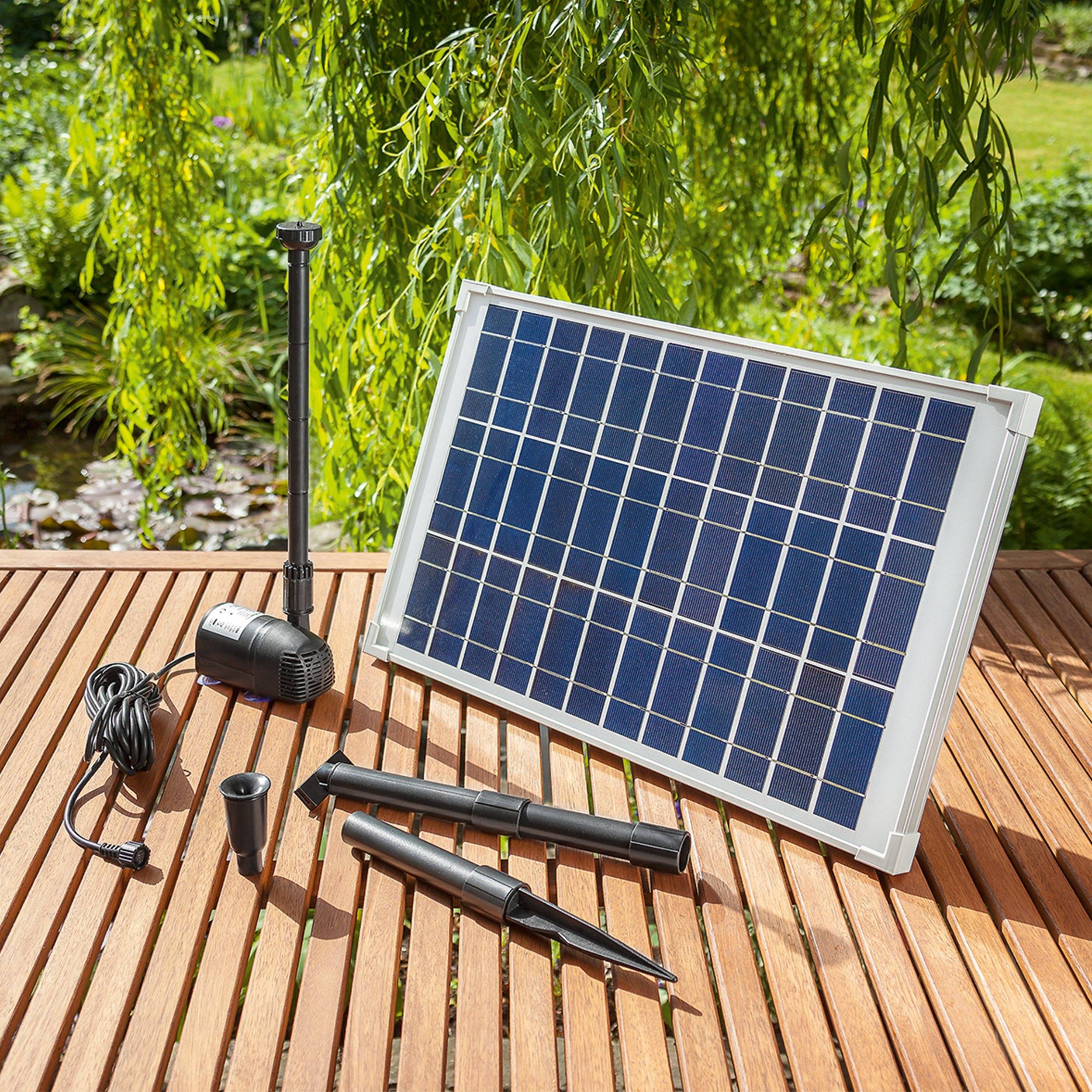 Système de pompe solaire esotec Water Splash 20/1350 Kit complet pompe ...