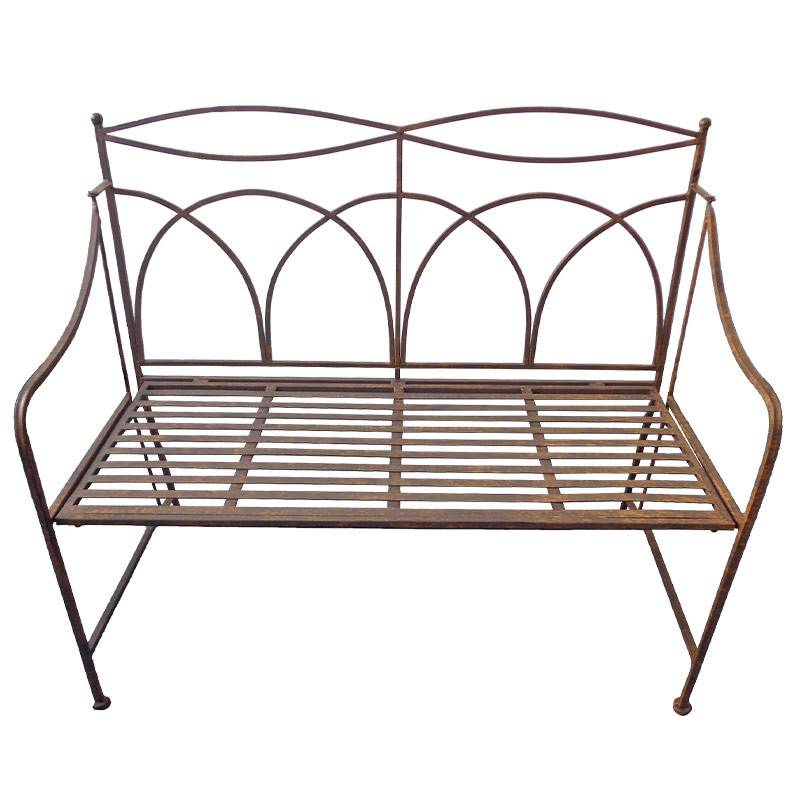La Grande Prairie - Banc de jardin fer 107x46x95cm - Image 2