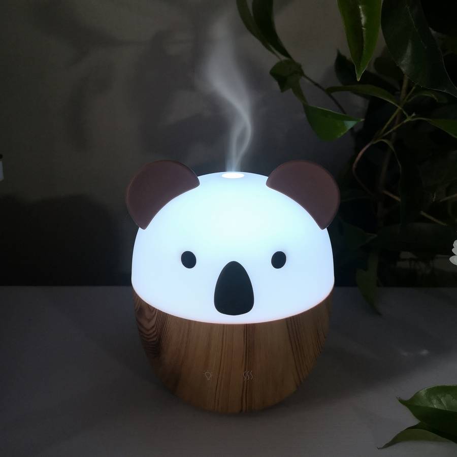 Diffuseur Huile Essentielle Woofie-Diffuseur pour Parfum Maison–Alimentation USB, Éclairage Led d'Ambiance, Silencieux et Compact - Image 10