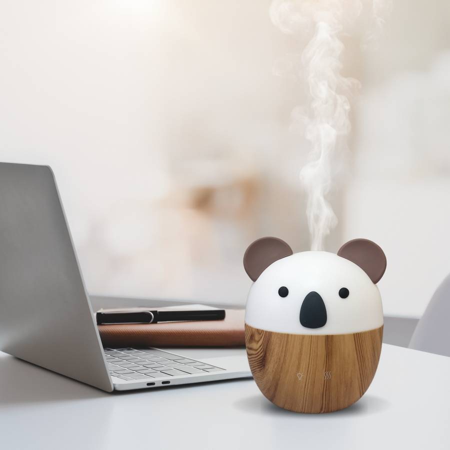 Diffuseur Huile Essentielle Woofie-Diffuseur pour Parfum Maison–Alimentation USB, Éclairage Led d'Ambiance, Silencieux et Compact - Image 3