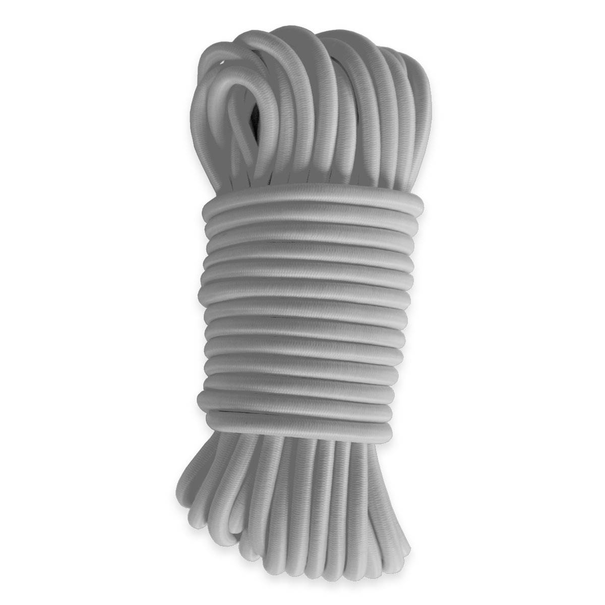 Tecplast - Sandow élastique Gris 80 mètres 9SW - Qualité PRO - Tendeur pour bâche de diamètre 9 mm TECPLAST - Image 1