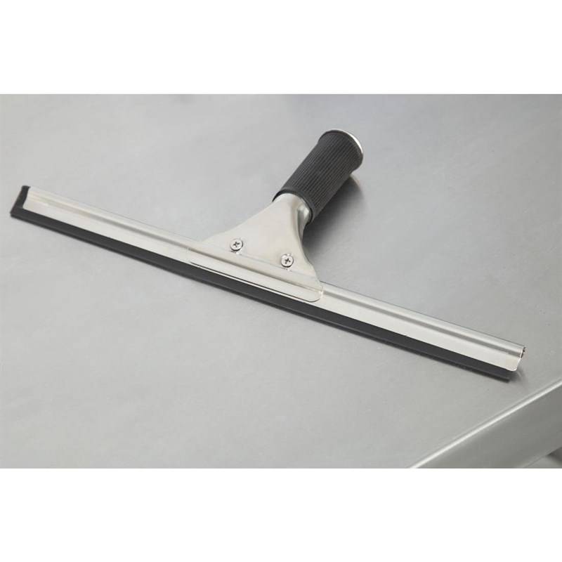 Raclette à vitres en acier inoxydable Jantex 30cm - Image 8