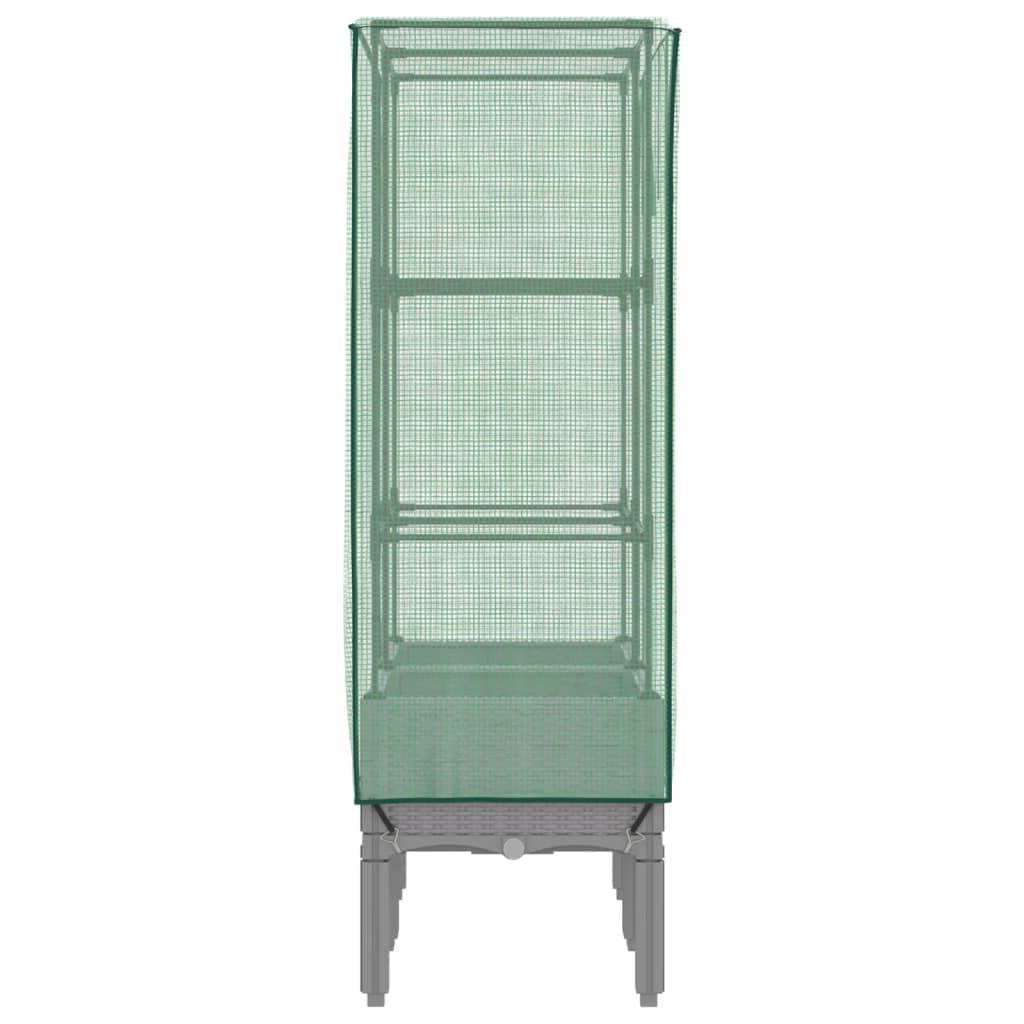 Vidaxl - Jardinière surélevée avec housse aspect rotin 80x40x140 cm vidaXL 4015861 - Image 6