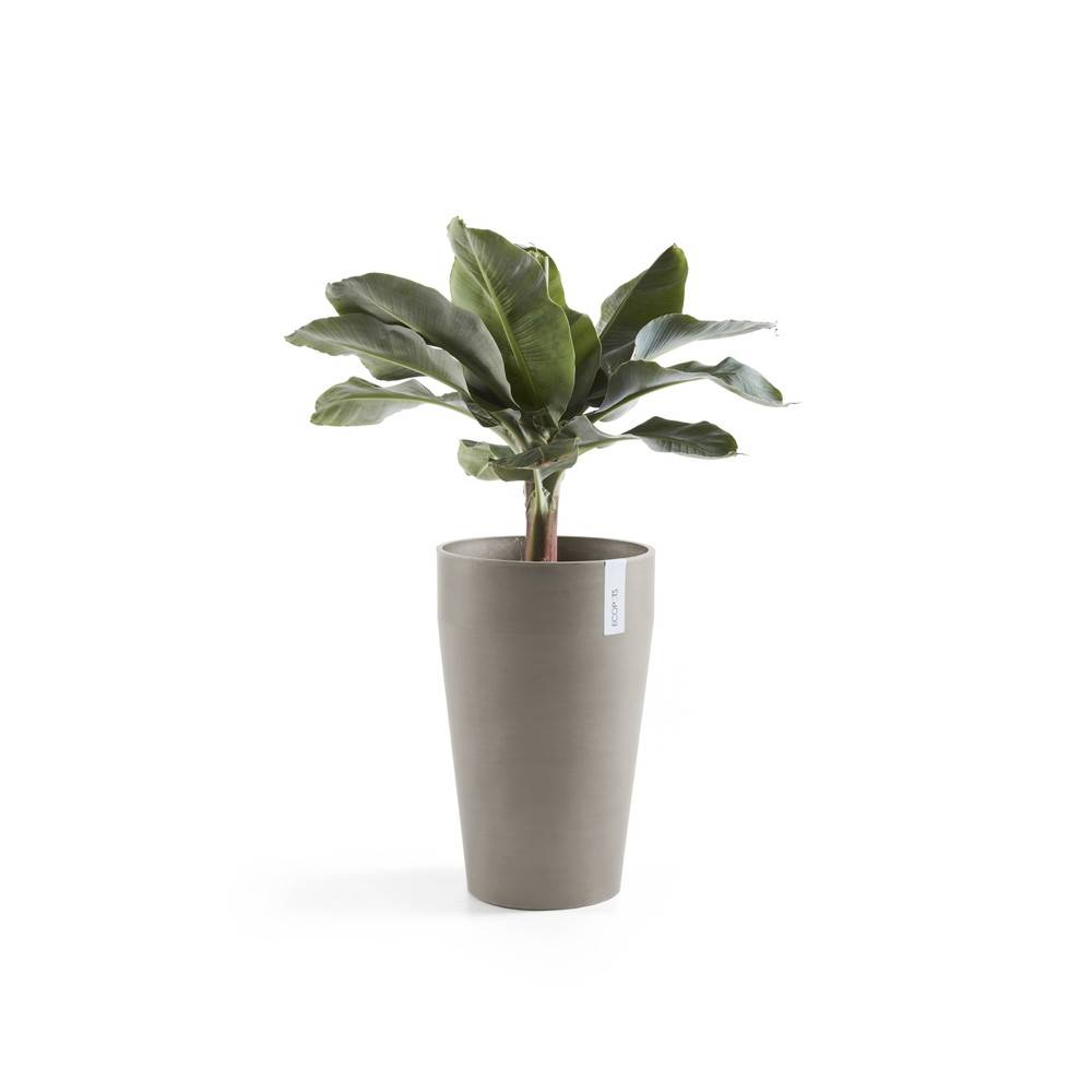 Ecopots - Pot Haut Sankara 55 Taupe - Ø 35 x H. 55 cm - 36 L ECOPOTS - Image 2