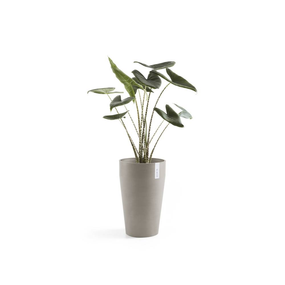 Ecopots - Pot Haut Sankara 55 Taupe - Ø 35 x H. 55 cm - 36 L ECOPOTS - Image 1