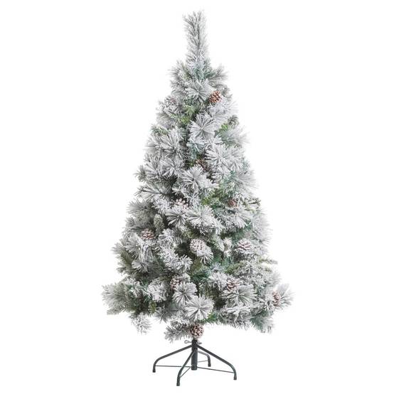 Sapin floqué Minnesota 210cm FEERIC LIGHTS & CHRISTMAS