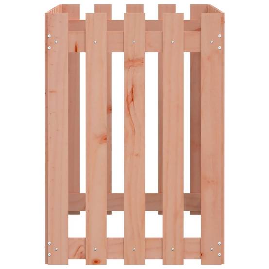 Helloshop26 - Jardinière bac lit surélevé plantes fleurs terrasse jardin de jardin design de clôture bois douglas massif marron - Image 4