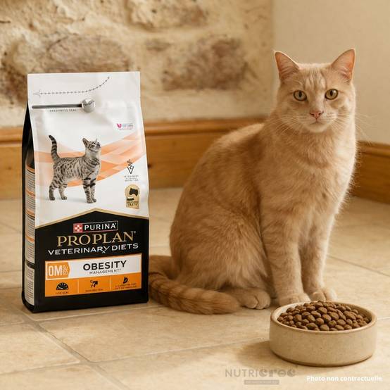 Croquettes chat obésité Pro Plan OM ST/OX Veterinary Diets 5 kg - Image 2