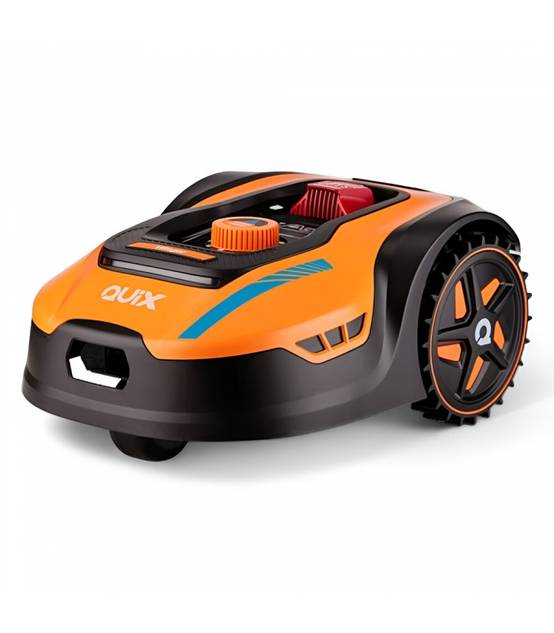 Robot Tondeuse Autonome - 1000m² - Wifi Bluetooth - Coupe 18cm - Batterie 20V 5Ah - VILLAGER QUIX - Image 1