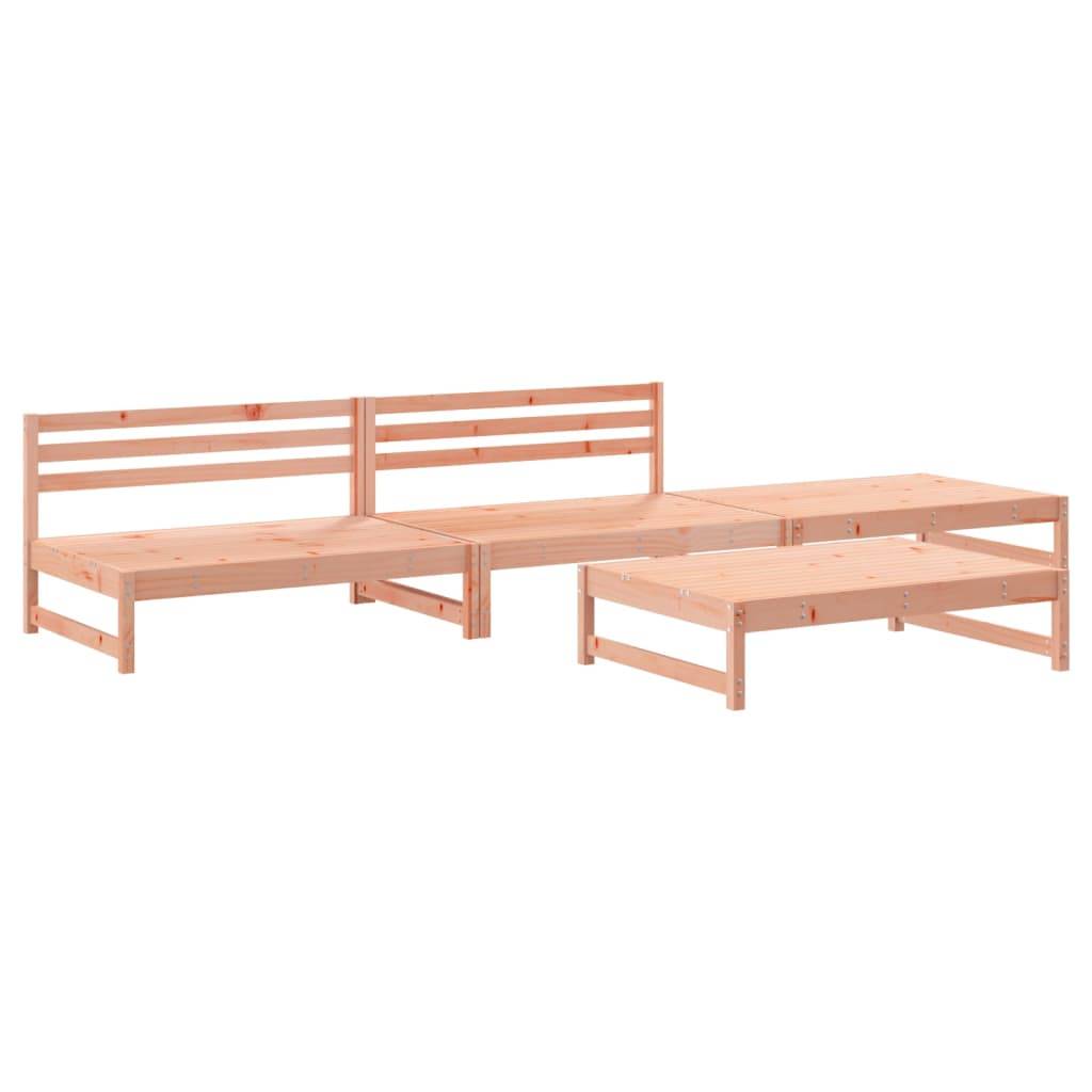 Vidaxl - Salon de jardin 4 pcs bois massif douglas vidaXL 3186597 - Image 2