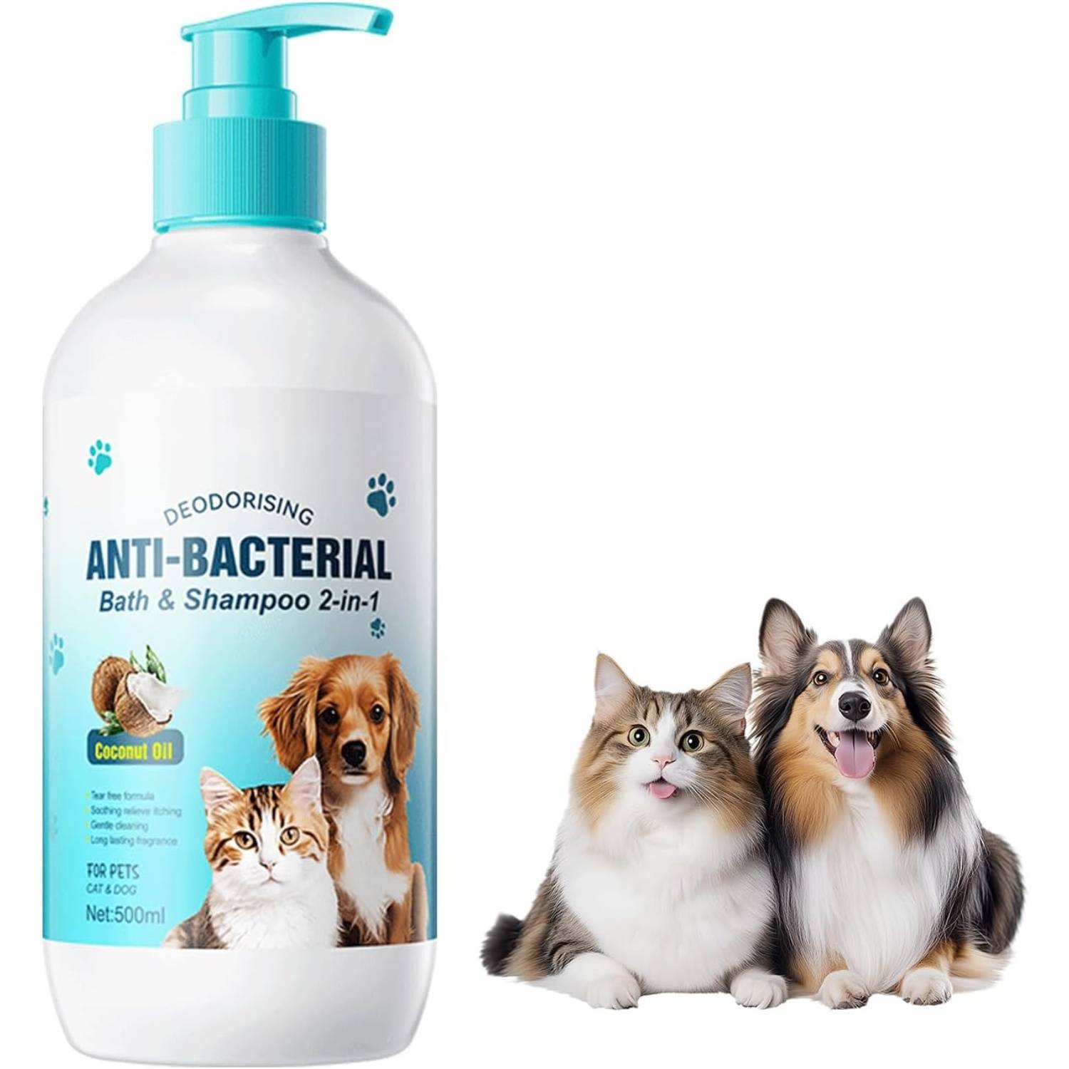 DtopbuyAge - Shampooing & Soin Intégré pour Chien - 500ml DtopbuyAge - Image 1