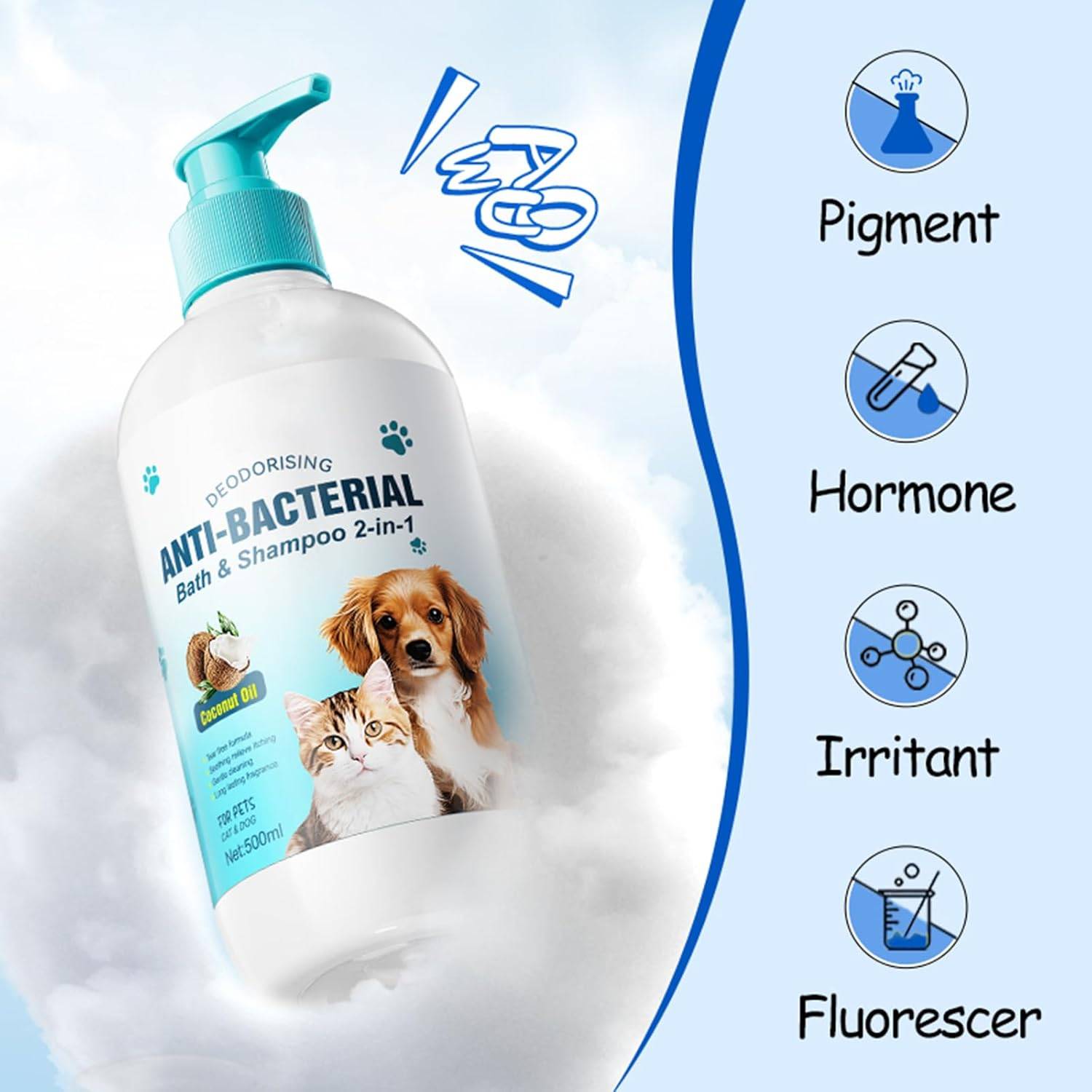 DtopbuyAge - Shampooing & Soin Intégré pour Chien - 500ml DtopbuyAge - Image 4