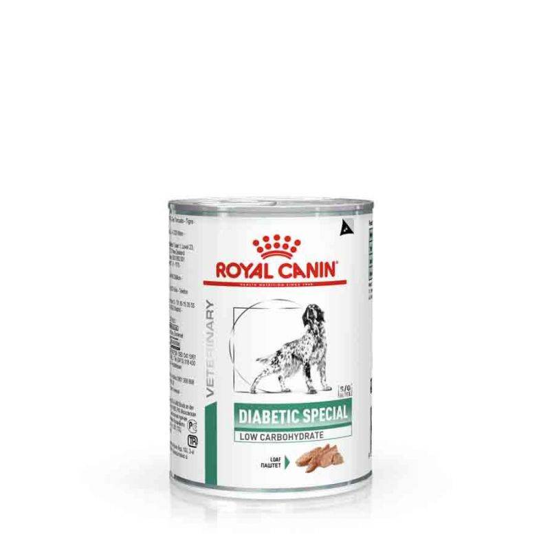 Royal Canin - Patée chien VETERINARY DOG DIABETIC SPECIAL LOW CARBOHYDRATE (12x410g) - Royal Canin 12*410 g