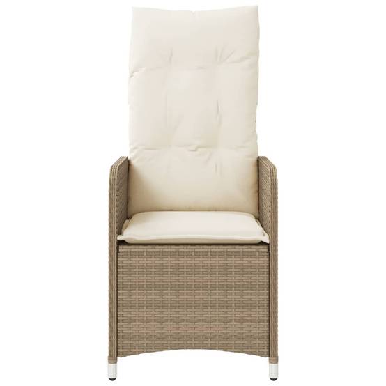 Prolenta Premium - Chaises de jardin rotin beige 54,5 x 58,5 x 92 cm - Prolenta premium p3184.9 - Image 4