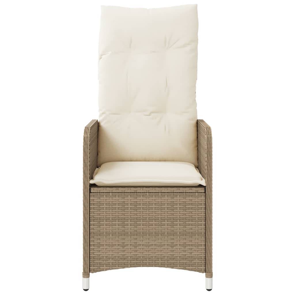 Prolenta Premium - Chaises de jardin rotin beige  54,5 x 58,5 x 92 cm  - Prolenta premium p3184.9 - Image 4