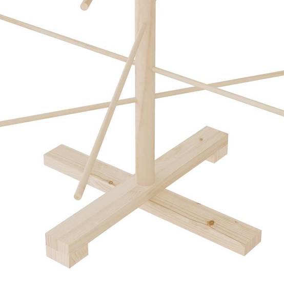 Sapin de Noël en bois de pin décoratif à personnaliser pour fêtes intérieur 180 cm – ComfortXL Outdoor Living - Image 6