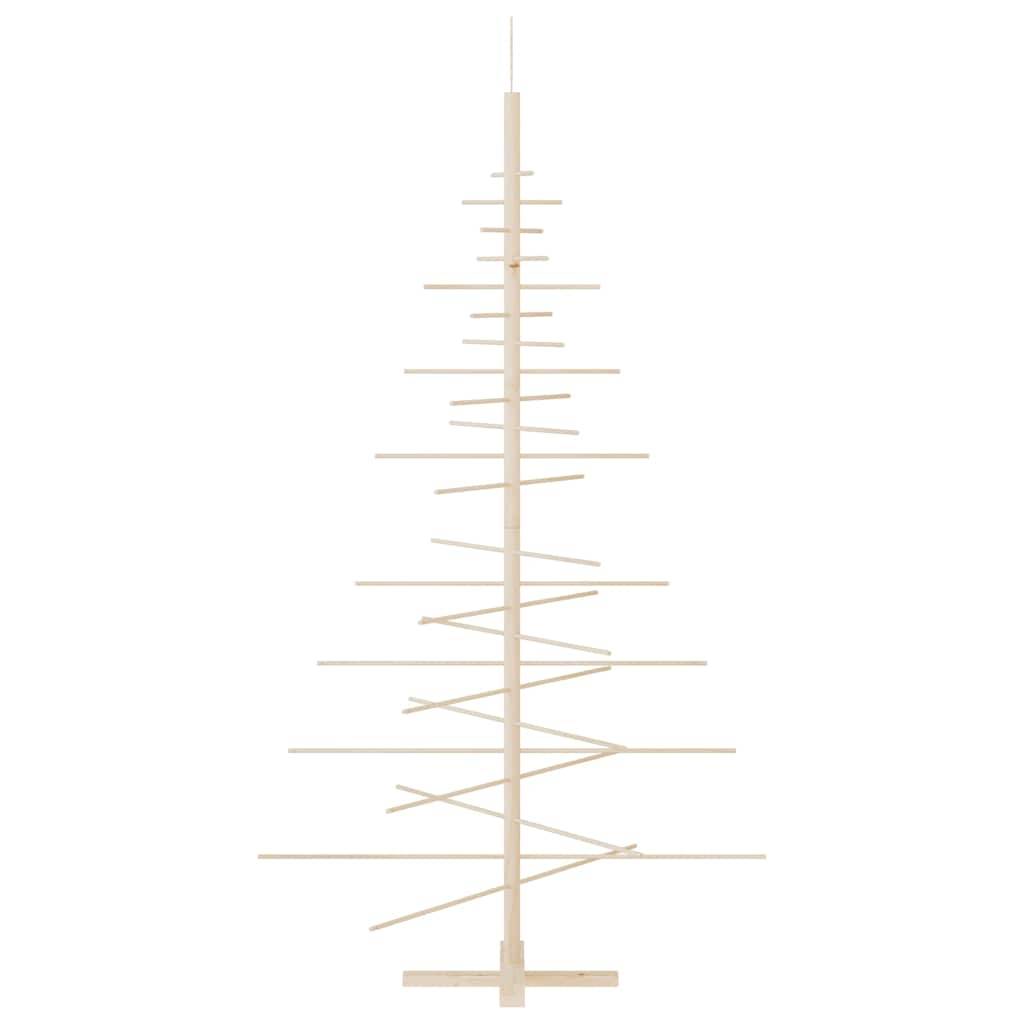 Sapin de Noël en bois de pin décoratif à personnaliser pour fêtes intérieur 180 cm – ComfortXL Outdoor Living - Image 4