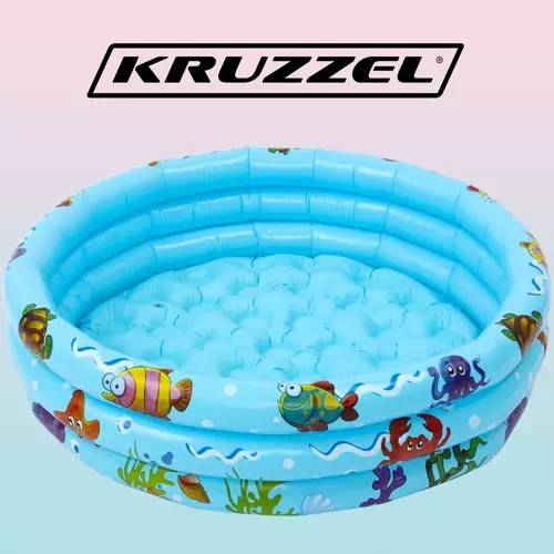 Entrepotbrico - Piscine gonflable pour enfants - pataugeoire Kruzzel 20932 - Image 3