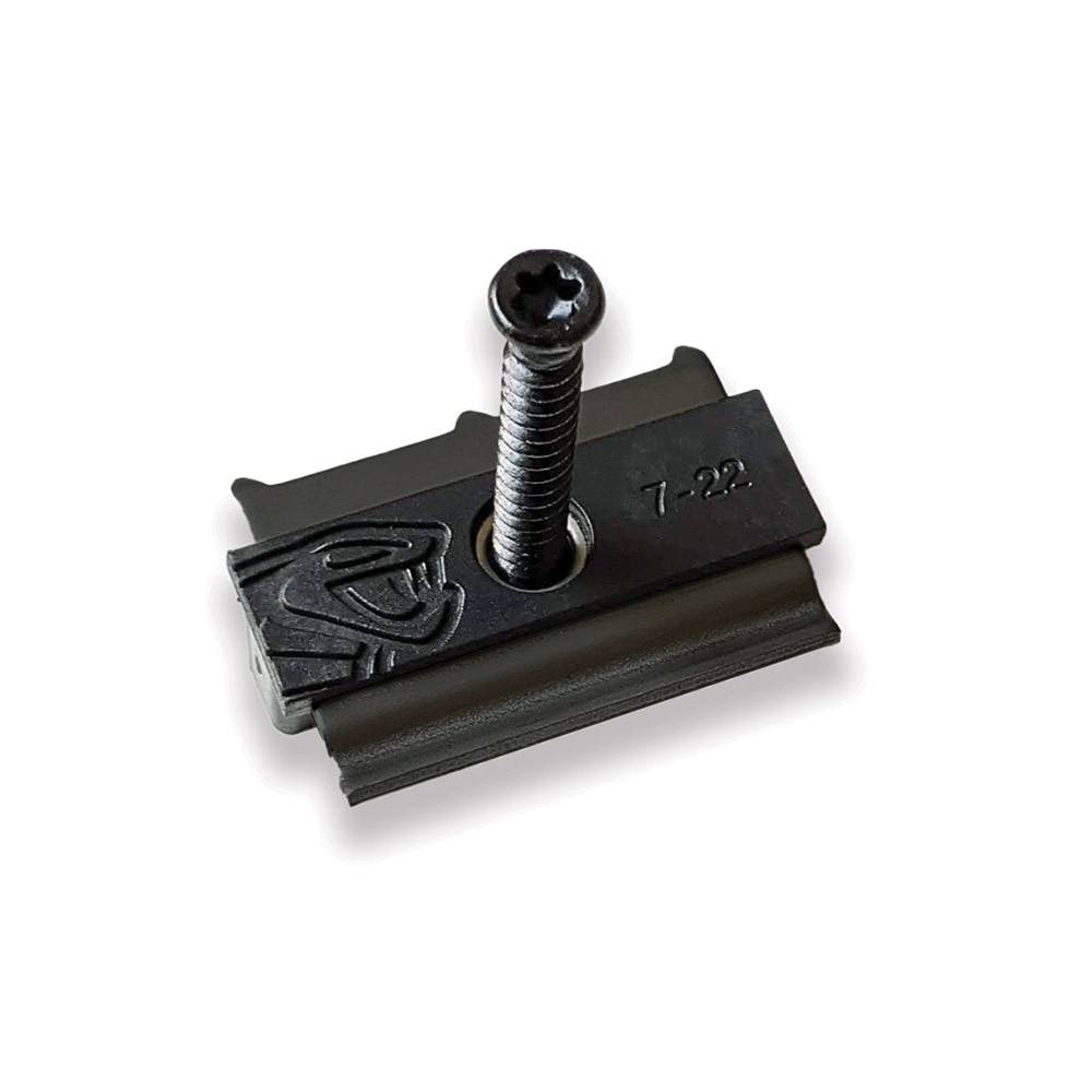 Decklinea - Clip Terrasse Bois HYBRID 7-22 - 90 clips + Vis 4x35mm - Pour Lames en Bois Thermotraités et Bambou - Facile à Poser & Resistant - Image 1