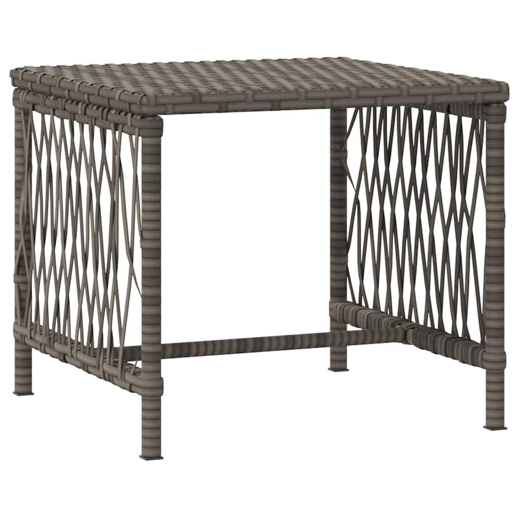 Transat | Bain de soleil | Chaise longue avec coussin 3 pcs Gris et bleu marine polyrotin - Image 6