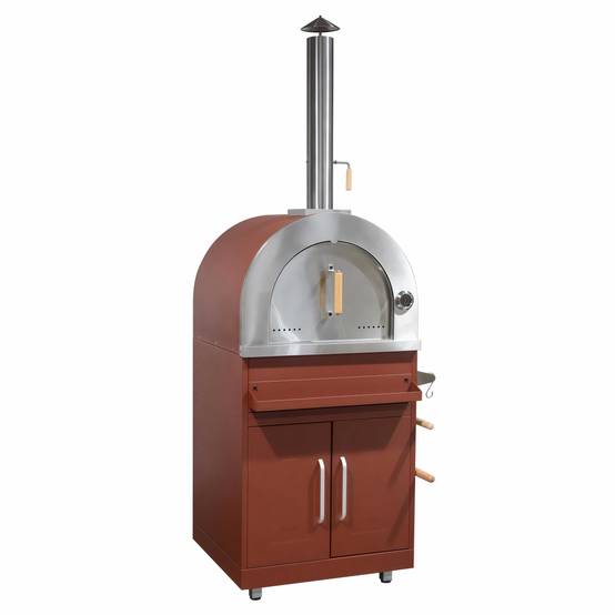 Oviala - Cuisine d'extérieur, 5 éléments et 3 modules de cuisson brique Memphis - Oviala - Image 3