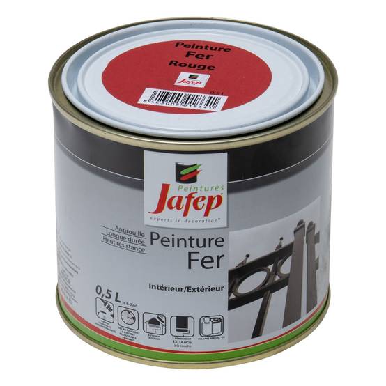 Peinture fer antirouille rouge 0,5L 500 ml - 500 ml - Image 2