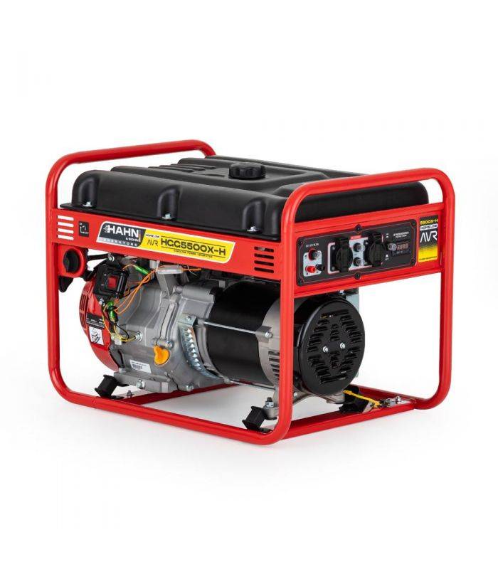 Groupe électrogène à essence 5 kW AVR, usage professionnel et domestique - Hahn  Sohn HGG 5500 X-H - Image 3