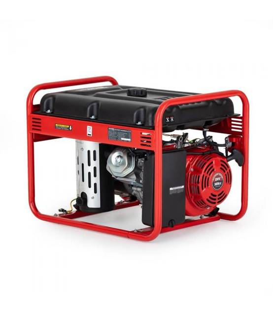 Groupe électrogène à essence 5 kW AVR, usage professionnel et domestique - Hahn Sohn HGG 5500 X-H - Image 4