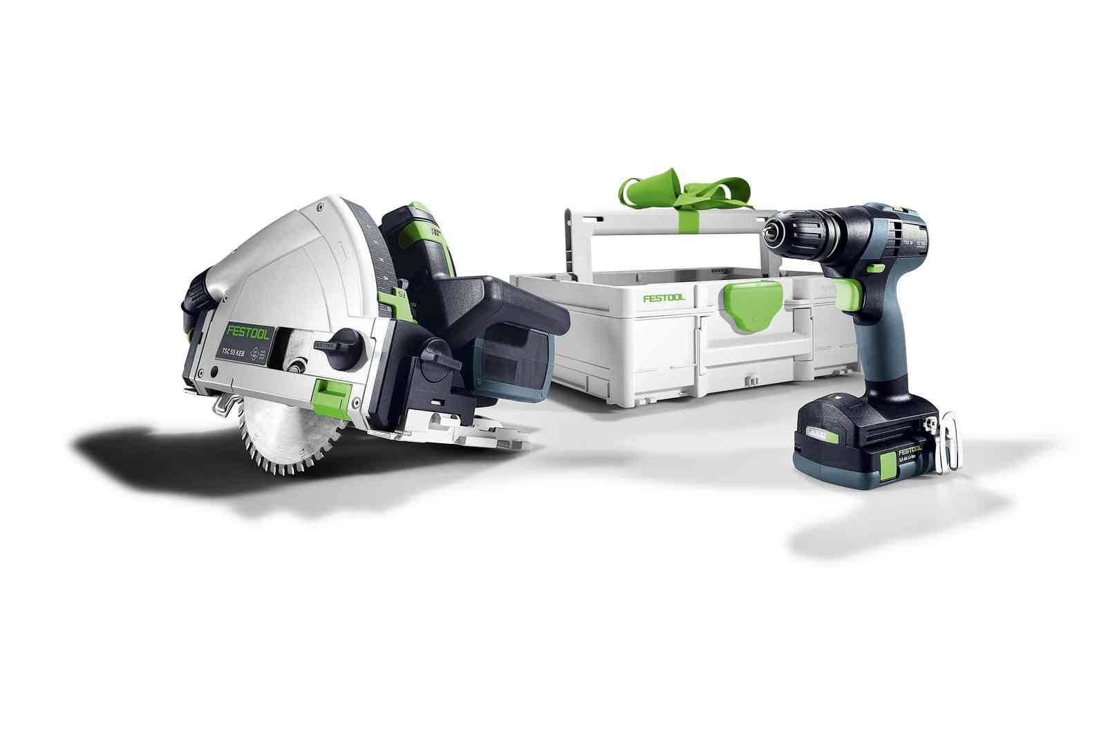 Kit Combo sans fil FESTOOL Universel - TSC 55 K + TXS 18 + TB M 137 - 578024 - Image 2