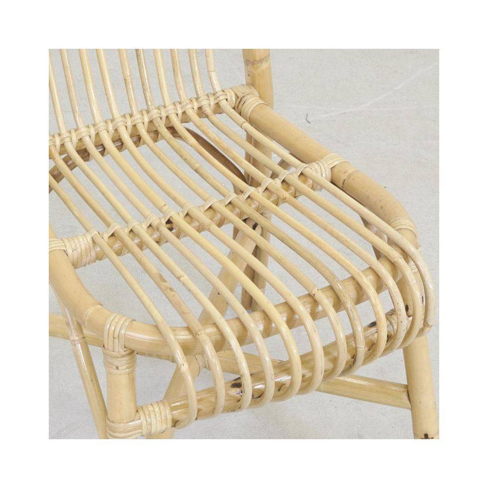 Aubry Gaspard - Chaise en rotin - Mia - Image 2