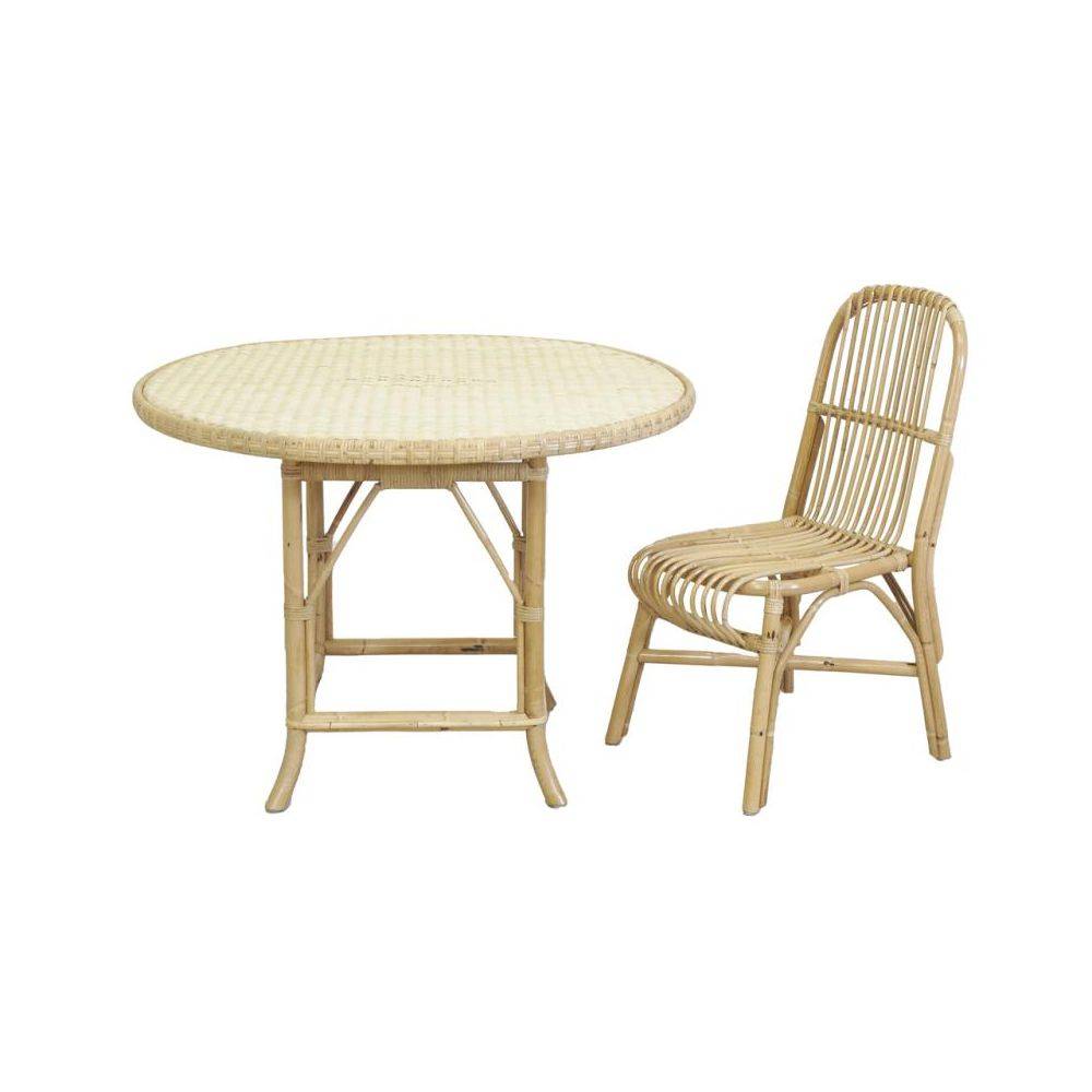 Aubry Gaspard - Chaise en rotin - Mia - Image 3